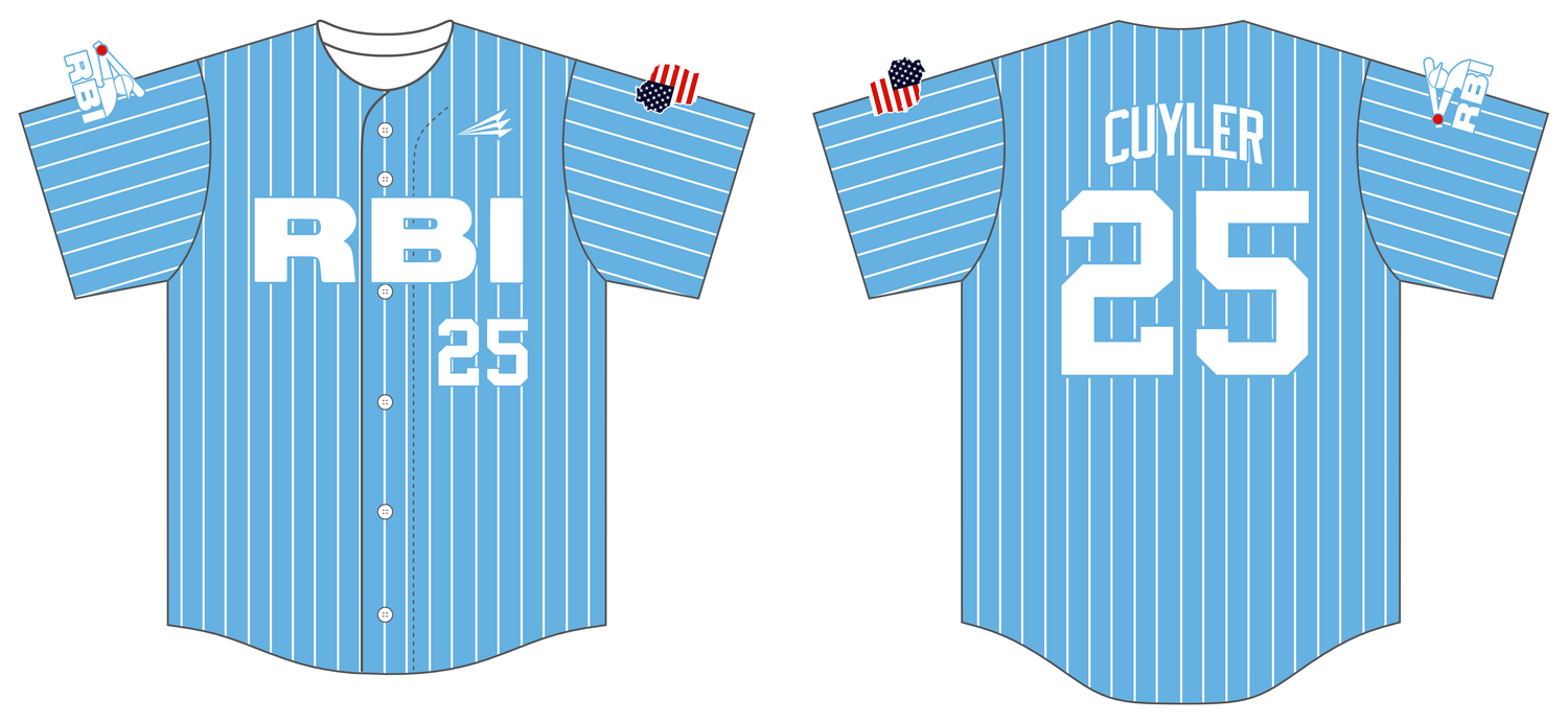 RBI Baseball (Cuyler) Custom NanoDri Baseball Jersey #J13D