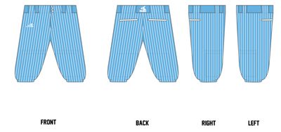 RBI Baseball (Cuyler) Custom Knicker Baseball Pant #BP13