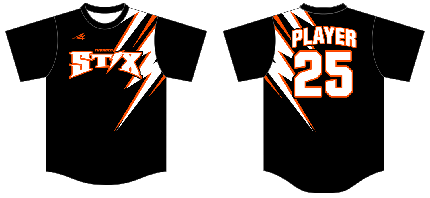 Freeport Thunderstix Custom Hexaflex Baseball Jersey #J4C