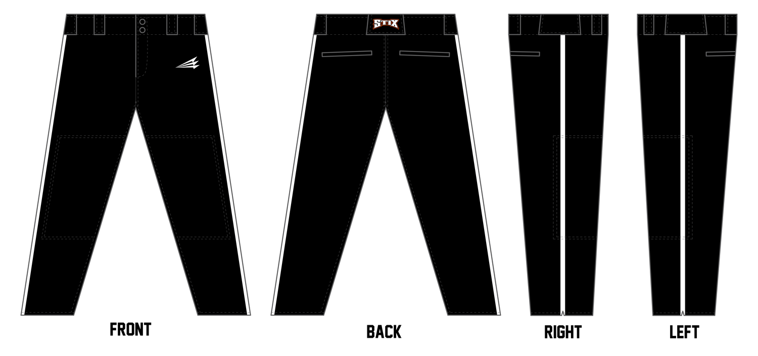 Freeport Stix Custom Athletic Cut Baseball Pants #BP2