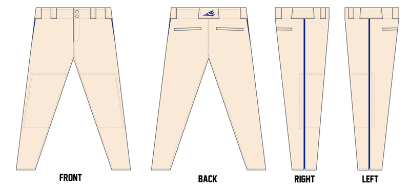 Arkansas Chosen Few Custom Athletic Baseball Pant #BP23A