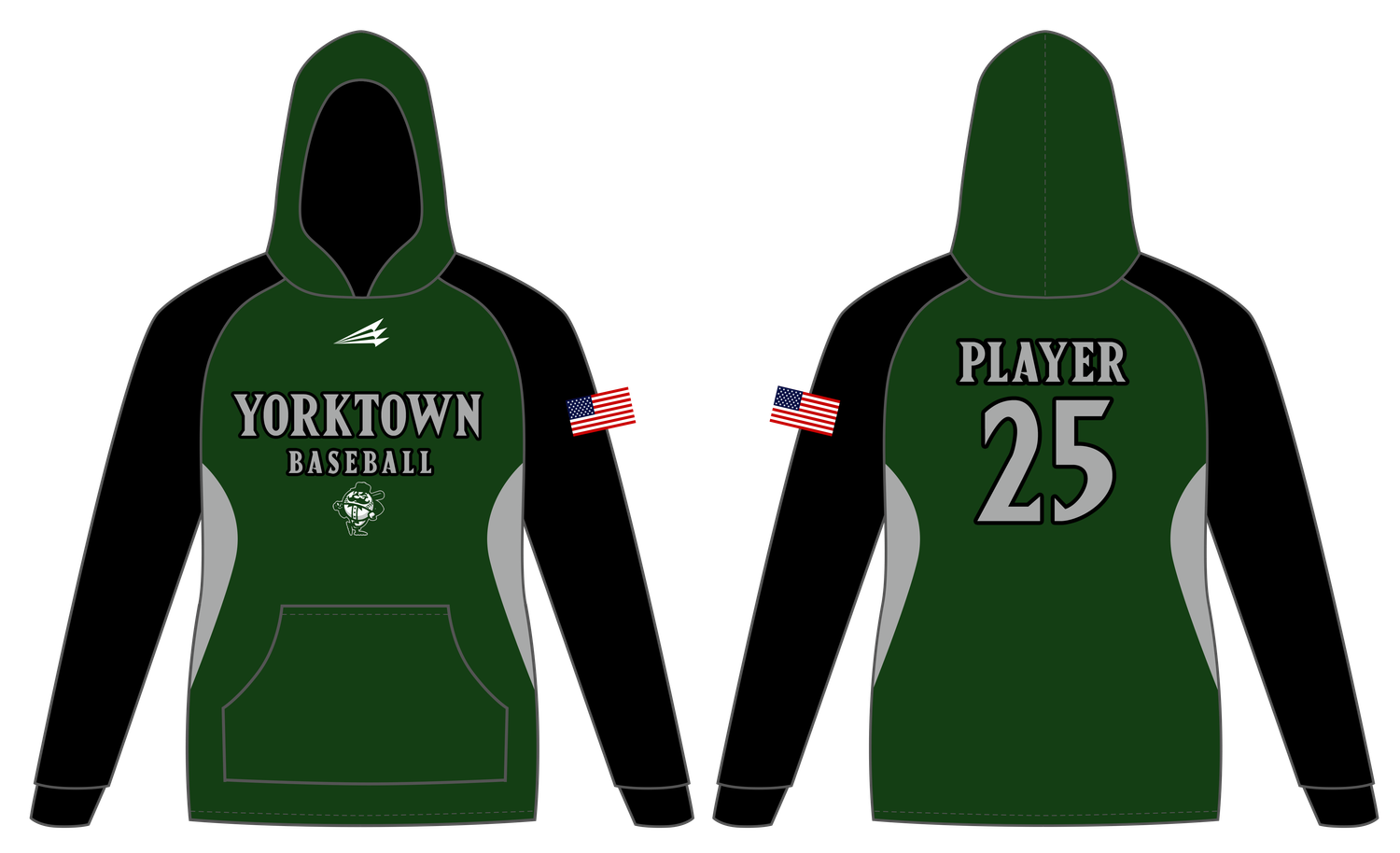 Yorktown Legends Custom Vulcan Hoodie #VH1
