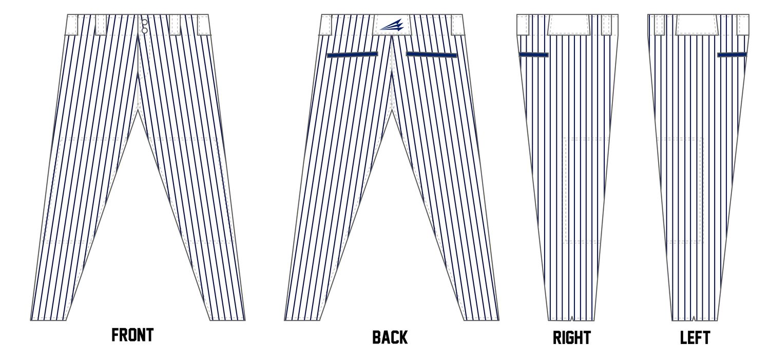 Hurler BlueClaws Custom Athletic Cut Baseball Pant #BP4E