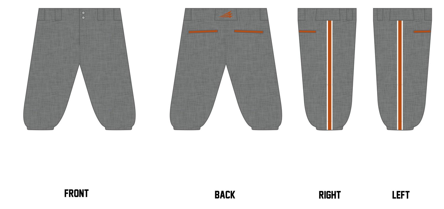 Fishtown Bulls Custom Knicker Baseball Pant #BP1C