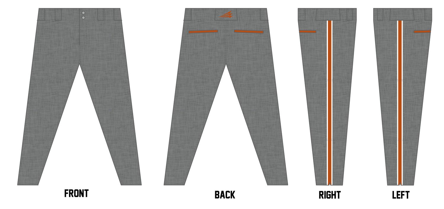 Fishtown Bulls Custom ProFit Baseball Pant #BP1D