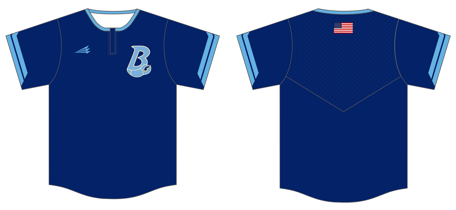 Hurler BlueClaws Custom Flywheel Pullover #FLY1B