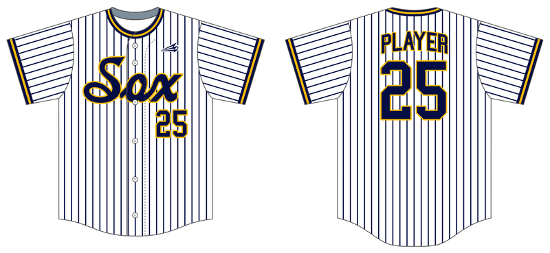 Stephenville Sox Custom HexaFlex Baseball Jersey #J18