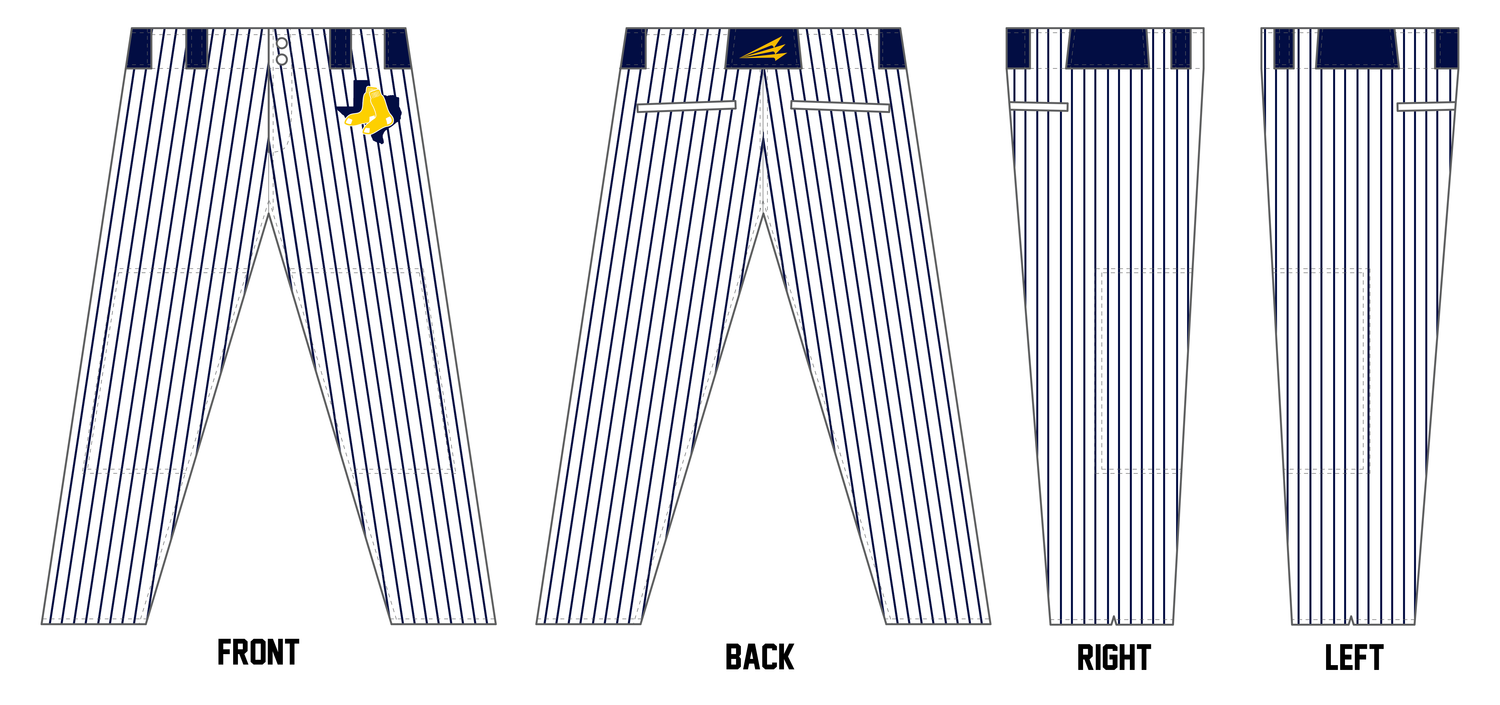 Stephenville Sox Custom Long Relaxed Baseball Pant #BP18