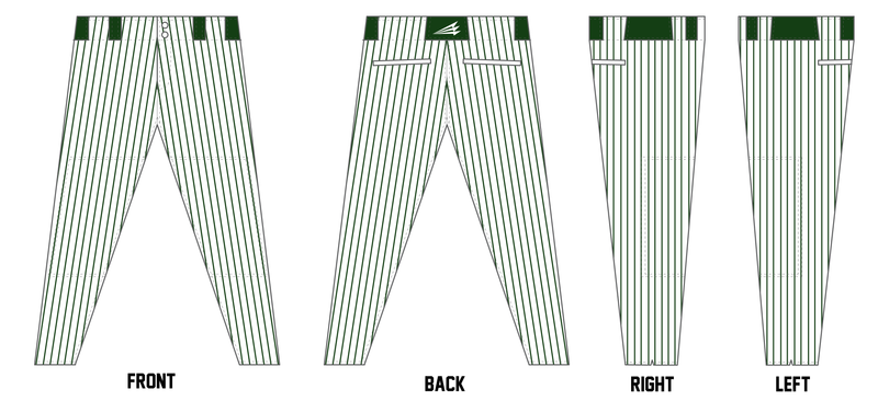 Pacifica Tritons Custom Athletic Baseball Pant #BP17A