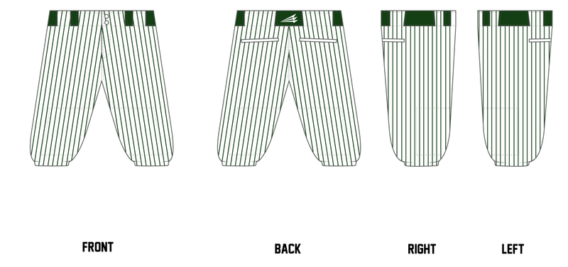 Pacifica Tritons Custom Knicker Baseball Pant #BP17K