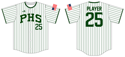 Pacifica Tritons Custom HexaFlex Baseball Jersey #J17