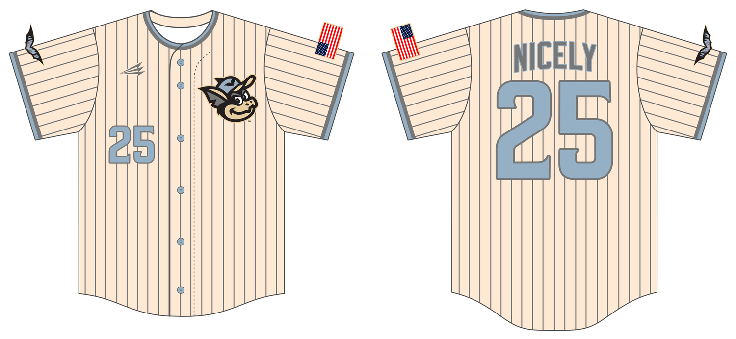 The Cave Custom HexaFlex Baseball Jersey #J5b