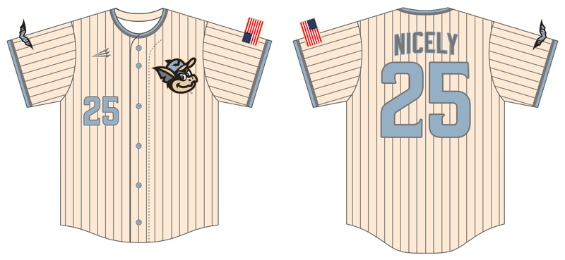The Cave Custom HexaFlex Baseball Jersey #J5b