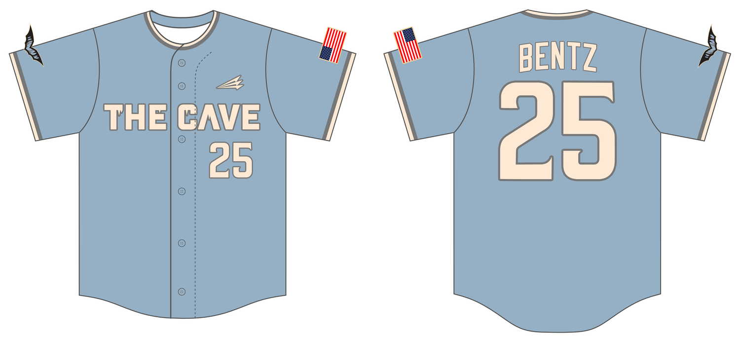 The Cave Custom HexaFlex Baseball Jersey #J6