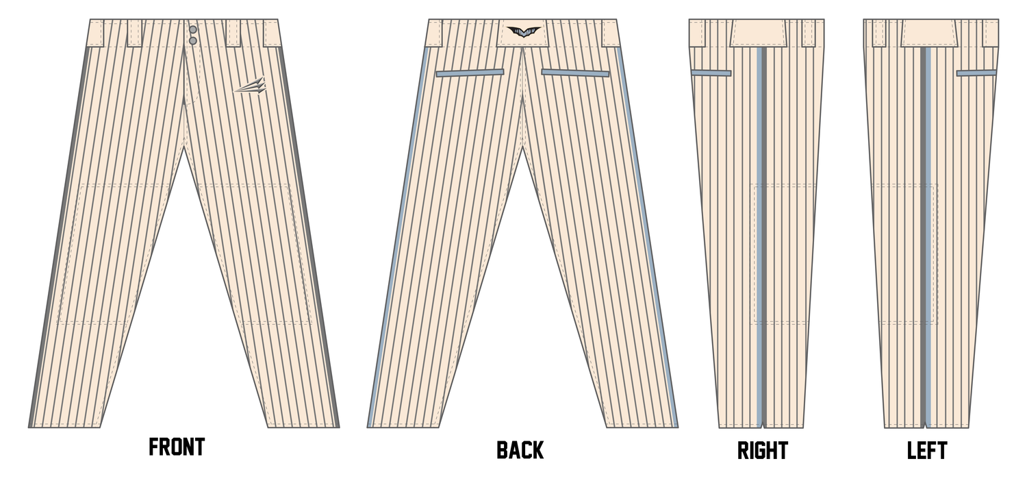 The Cave Custom Athletic Baseball Pant #BP5c