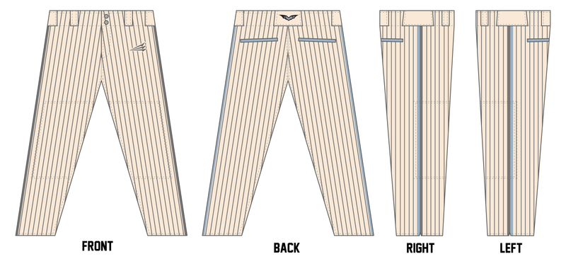 The Cave Custom Athletic Baseball Pant #BP5c
