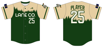 Lane County Barnstormers Custom Hexaflex Baseball Jersey #J10