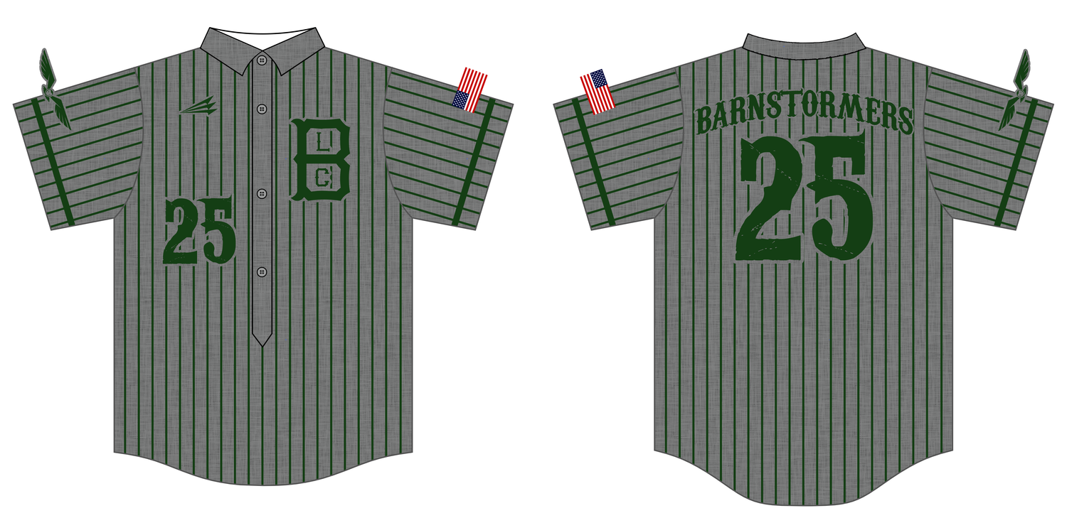 Lane County Barnstormers Custom Hexaflex Baseball Jersey #J7B