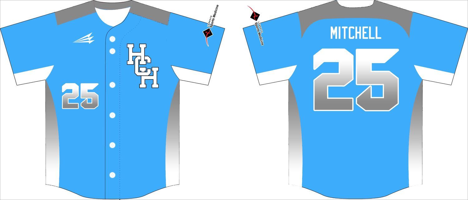 Hub City Hackers Custom Baseball Jersey #5b