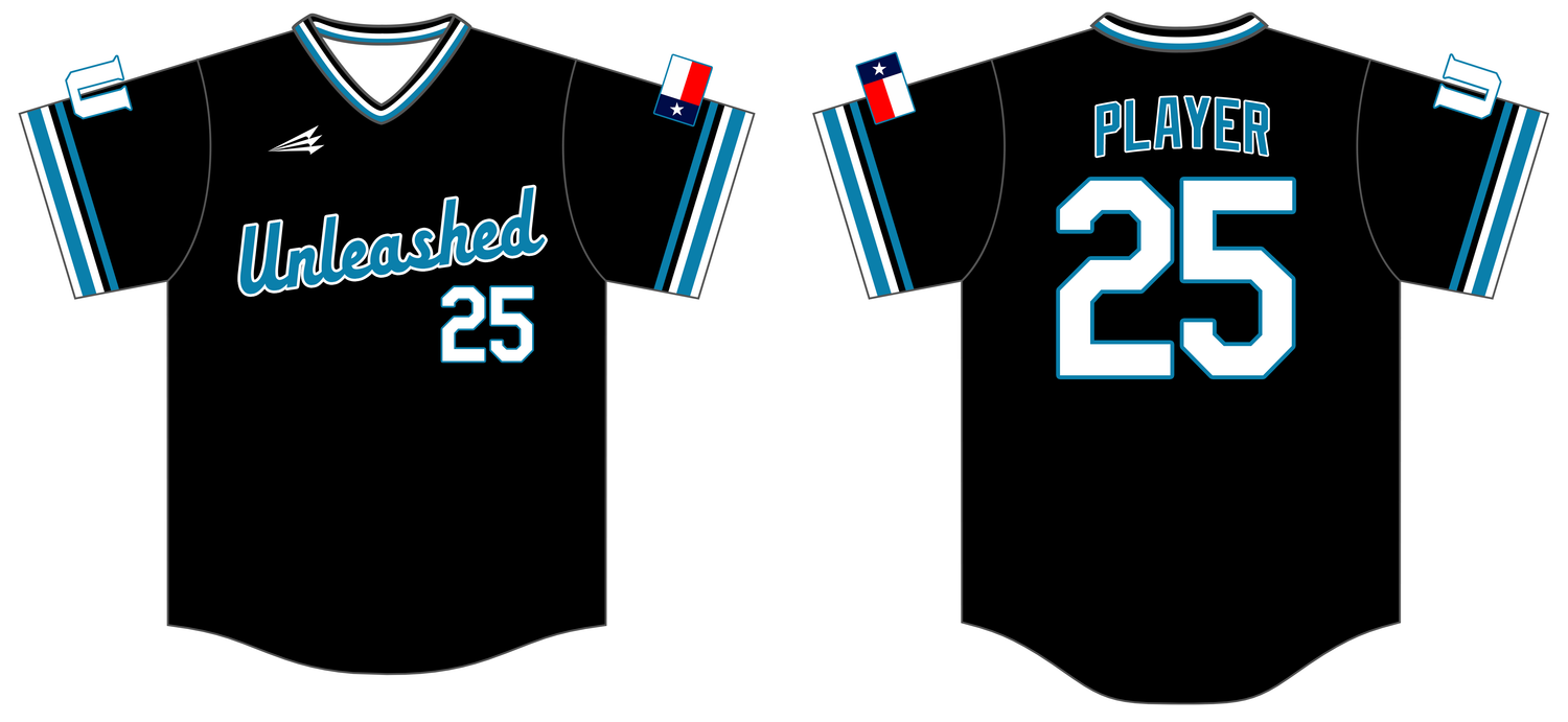 Unleashed Athletics Custom HexaFlex Baseball Jersey #J18E