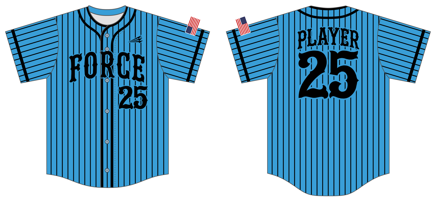 Force Baseball Custom HexaFlex Baseball Jersey #J1C