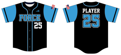 Force Baseball Custom HexaFlex Baseball Jersey #J3B