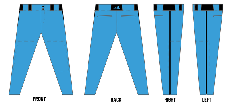 Force Baseball Custom Atheltic Baseball Pant #BP3B