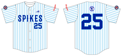 Salina Spikes Custom HexaFlex Baseball Jersey #J62b