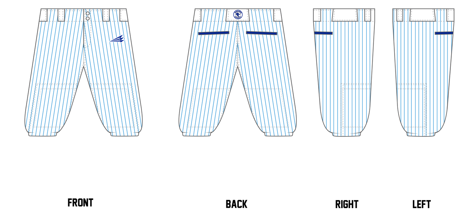 Salina Spikes Custom Knicker Baseball Pant #BP62b