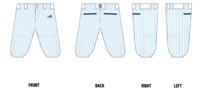 Salina Spikes Custom Knicker Baseball Pant #BP62b