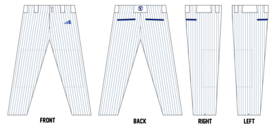 Salina Spikes Custom Athletic Baseball Pant #BP35c
