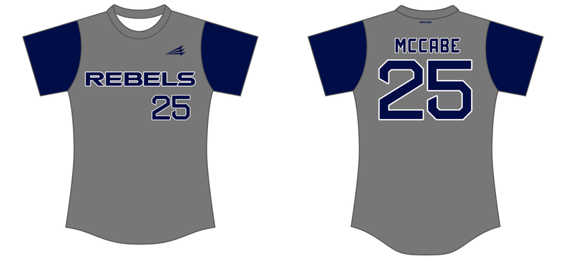 Rebel Fastpitch Custom HexaFlex Softball Jersey #J1d