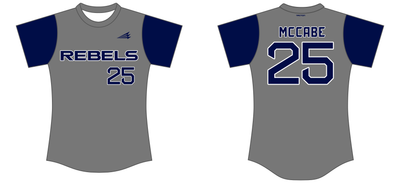 Rebel Fastpitch Custom HexaFlex Softball Jersey #J1d