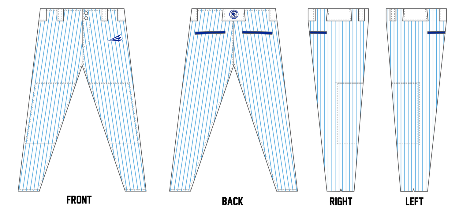 Salina Spikes Custom ProFit Baseball Pant #BP62a