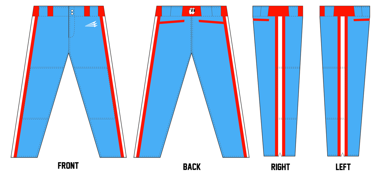 SW Lookouts Custom Athletic Baseball Pant #BP4a
