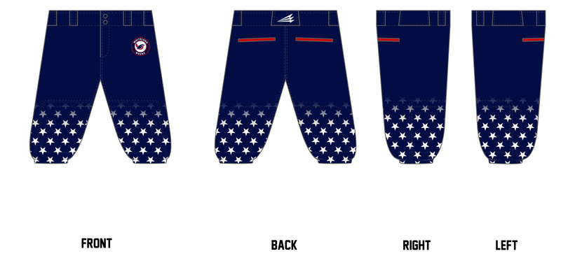 Whiteland Wrens Custom Knicker Baseball Pant #BP16