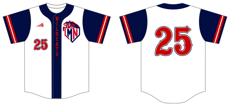 Neshaminy Wildcats Custom HexaFlex Baseball Jersey #J20B