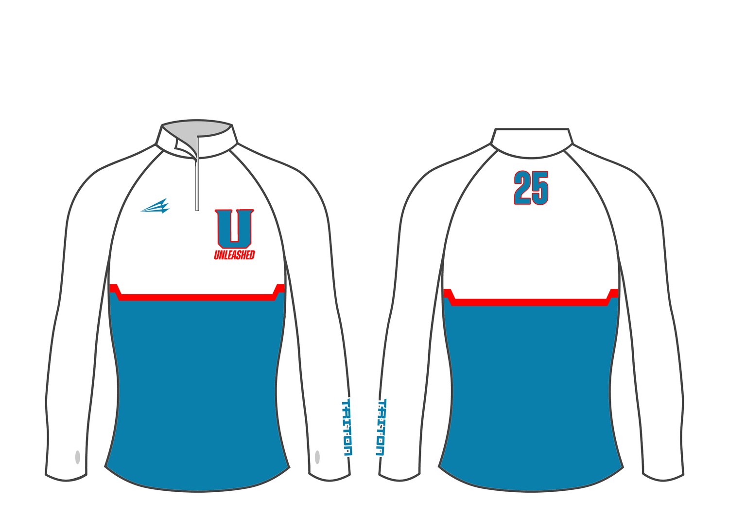 Unleashed Athletics Custom Women's NanoZip #NZ2