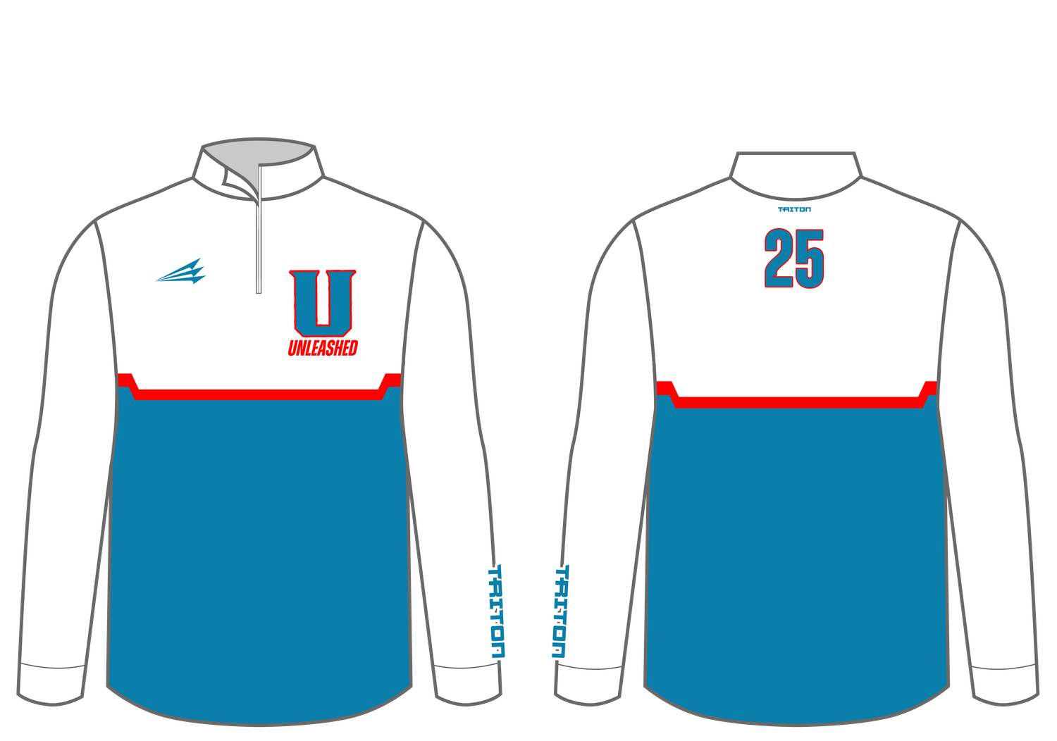 Unleashed Athletics Custom NanoZip #NZ1B