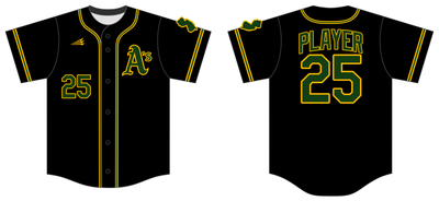 Hamilton A&#39;s Custom Nanodri Baseball Jersey #J33A