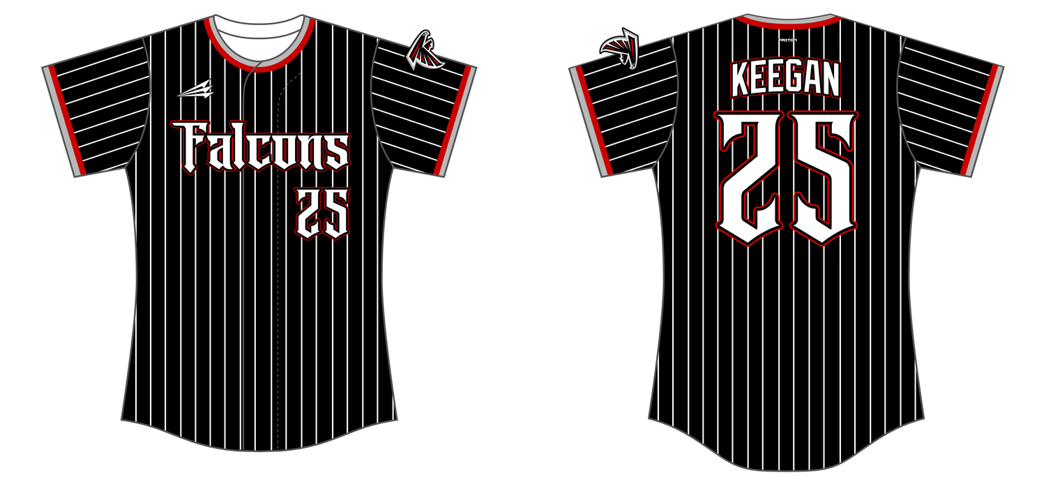 SJ FALCONS Custom HexaFlex Softball Jersey #J6B