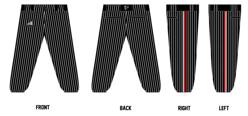SJ FALCONS Custom Softball Pant #FP6