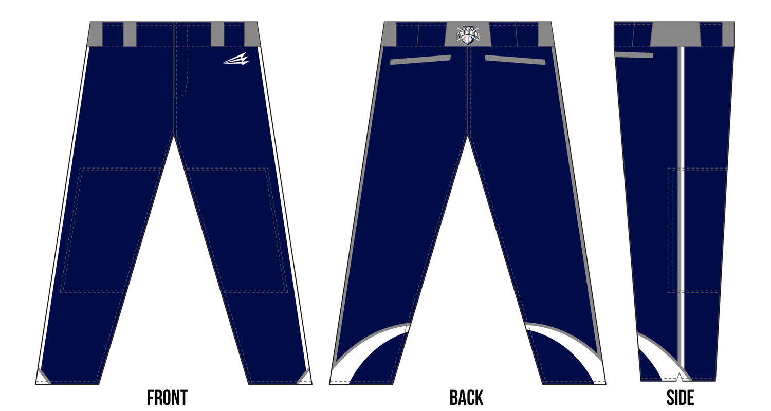 Cary Crusaders Baseball Custom Pants #1
