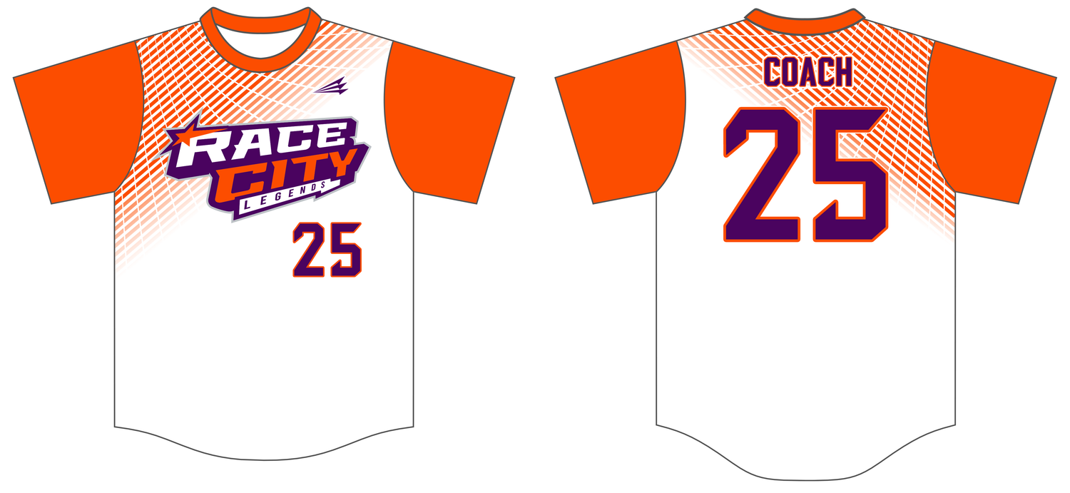 Race City Legends Custom NanoDri Baseball Jersey #J14E