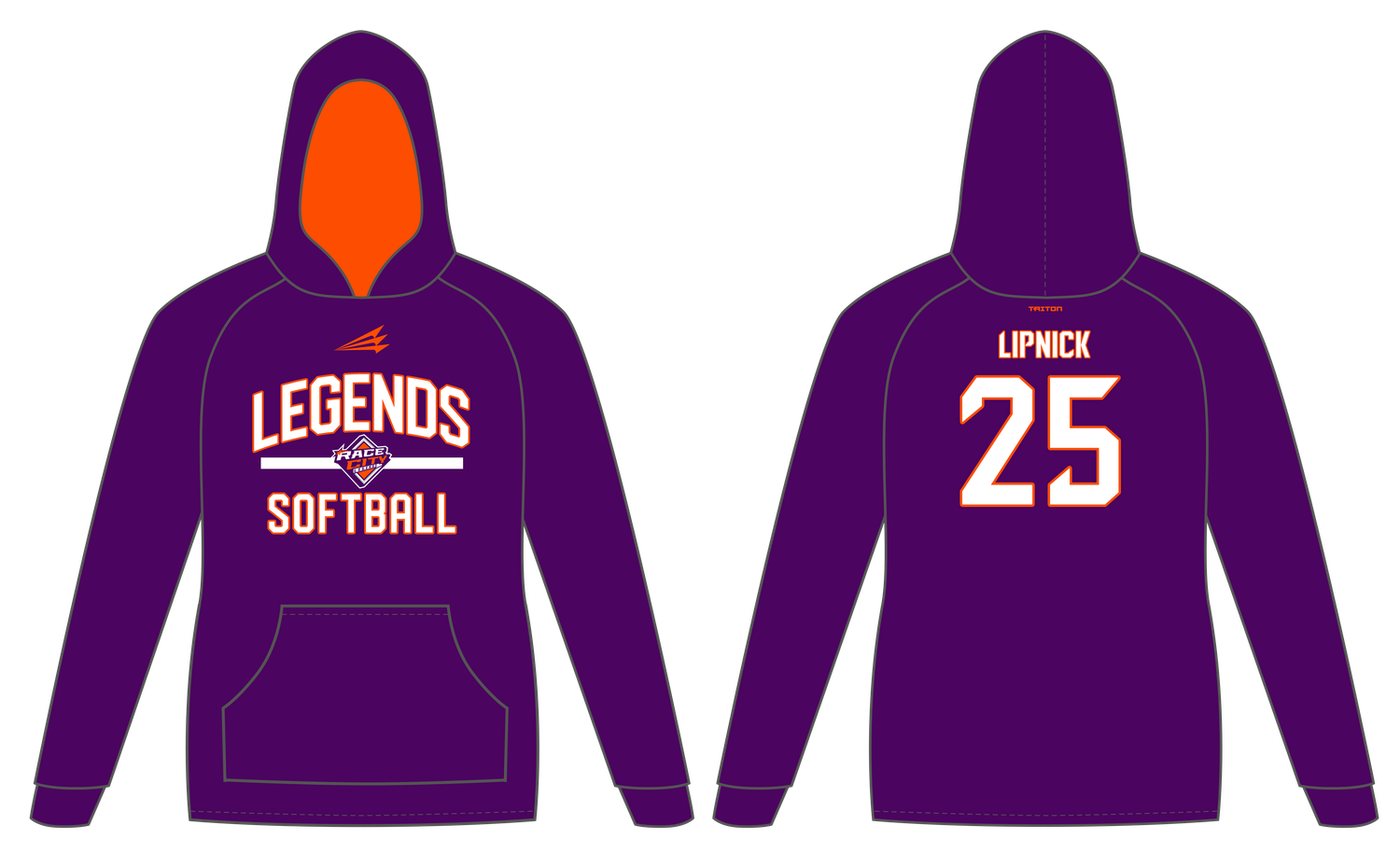 Race City Legends Custom Vulcan Hoodie #VH6