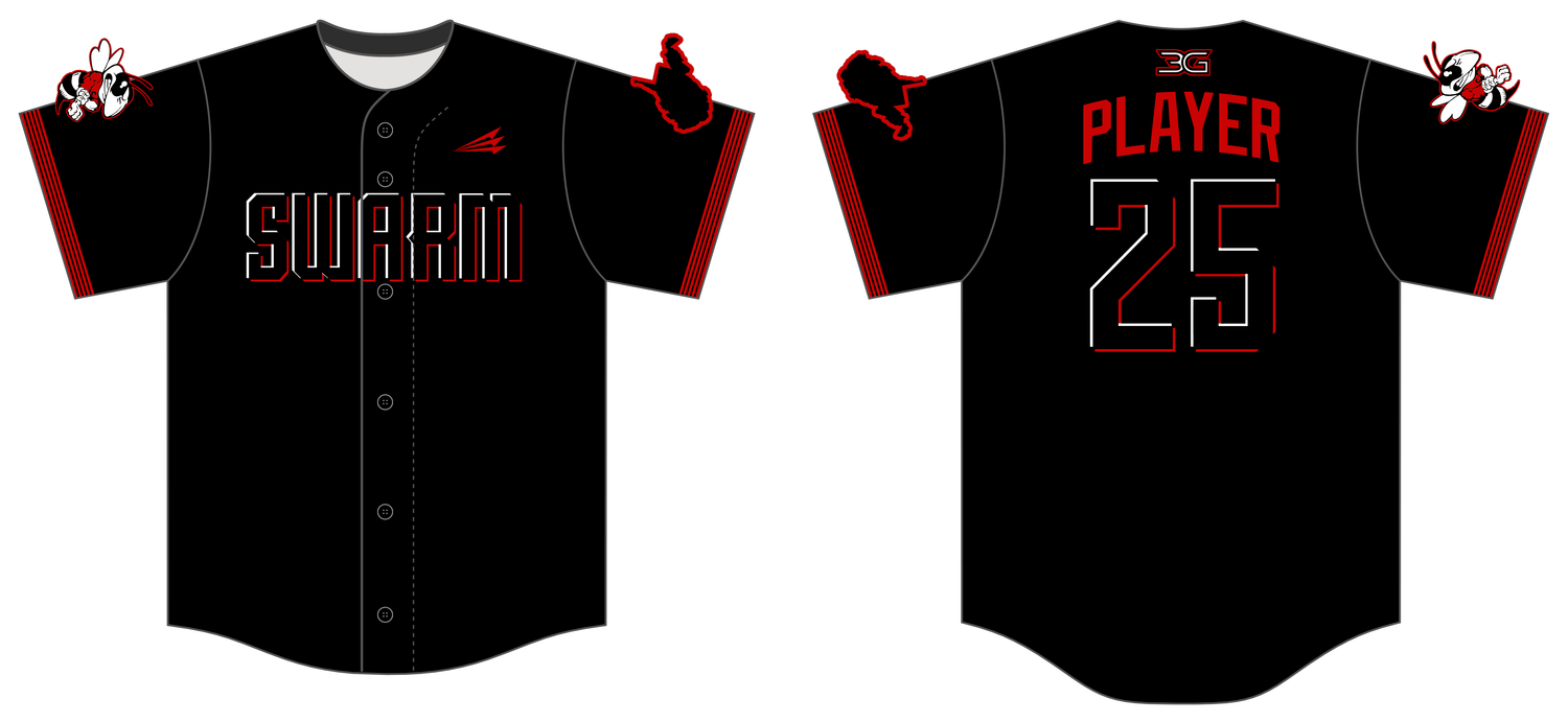 Swarm Baseball Custom NanoDri Baseball Jersey #J2C