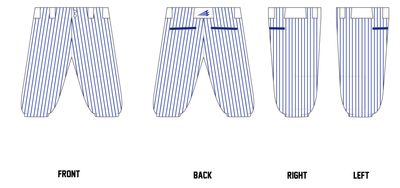 Fort Lupton High School Custom Knicker Baseball Pant #BP1