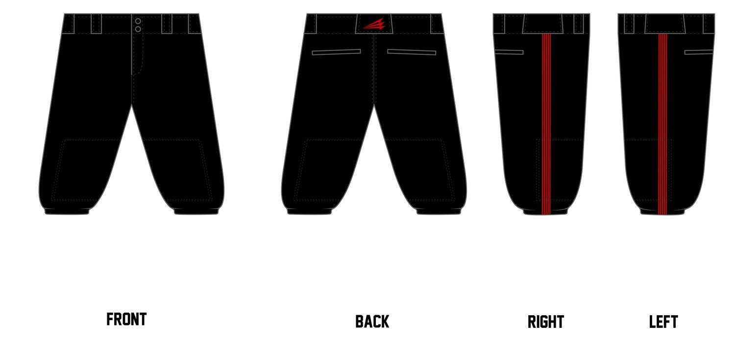 Swarm Baseball Custom Knicker Baseball Pant #BP2B