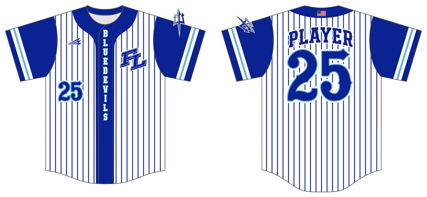 Fort Lupton High School Custom HexaFlex Baseball Jersey #J1