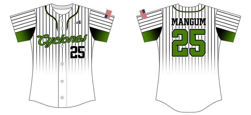 Cyclones - Stoddart Custom NanoDri Softball Jersey #J15